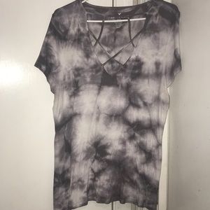 American Eagle Ribbed Shirt